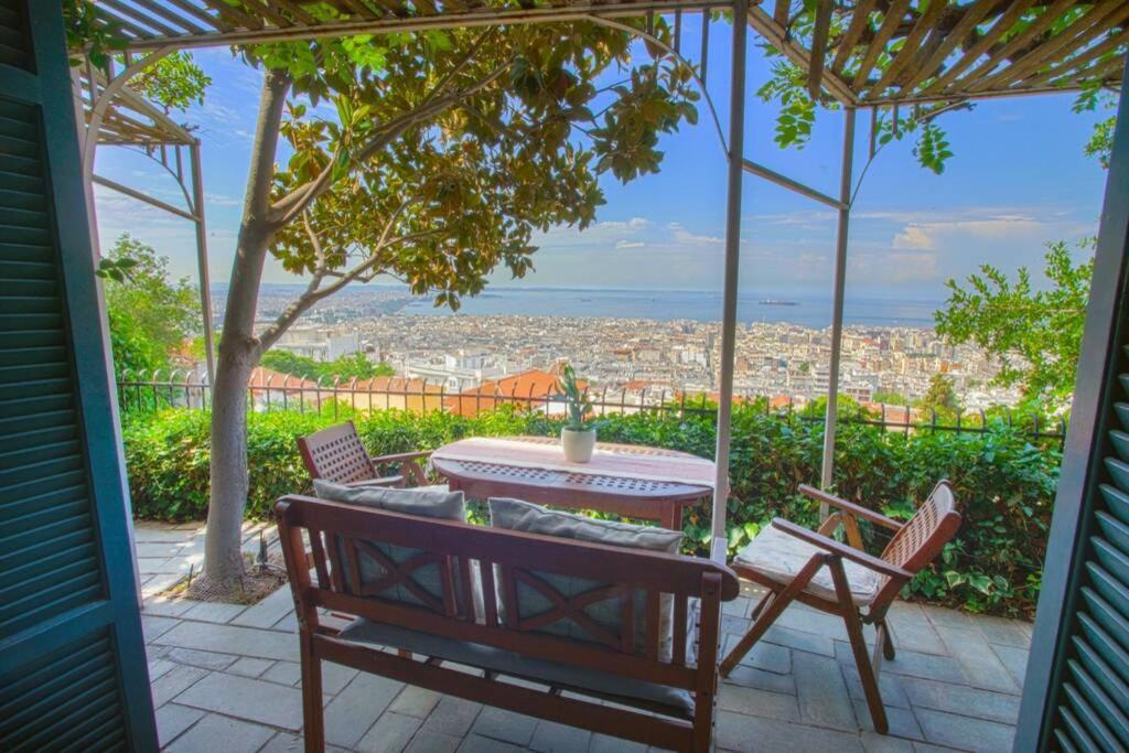 Ano Poli Stay With Private Terrace And View Tessalónica Exterior foto